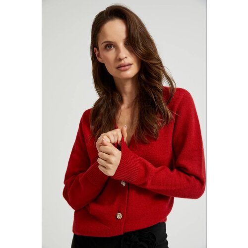Marisse Women's Sweater Z-Sw-4566 Red Cene