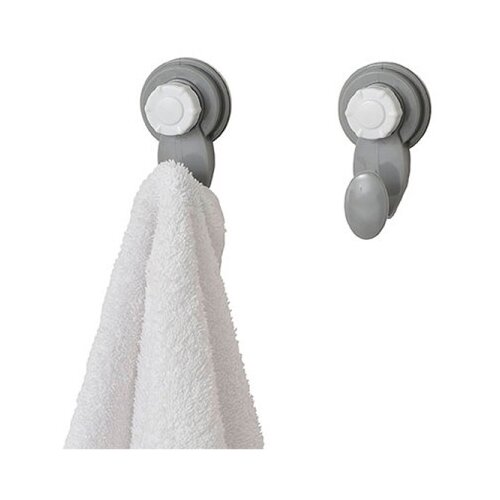 Tendance samolepljiva kukica 4,2x4,5x8,8cm pp sivo bela ( 9705180 ) Cene