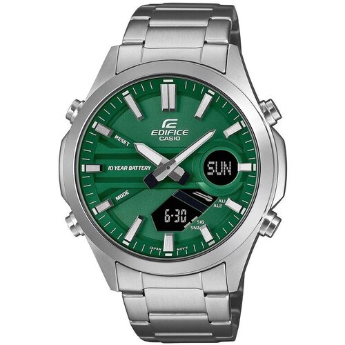 Casio Analogno-digitalne ure ty574420 Srebrna Cene