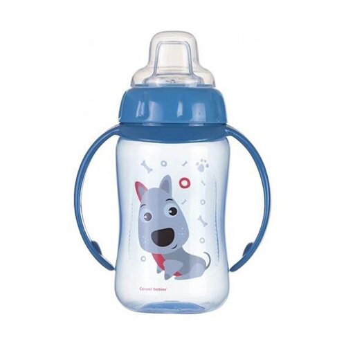 Canpol Baby Flašica sa Kljunom i Ručkama Happy Animals 56/512_blu Slike