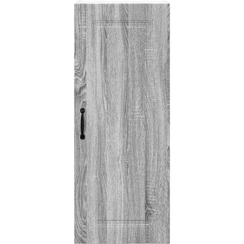 VidaXL zidni kuhinjski ormarić s policom siva sonoma 40 x 31 x 100 cm Slike