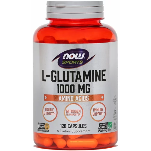 NOW Sports L-glutamin, kapsule