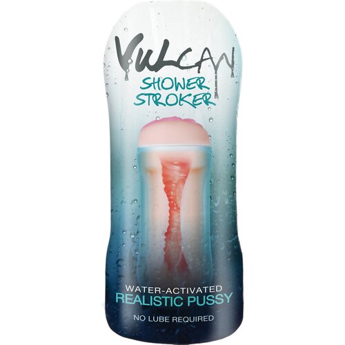 Vulcan Shower Stroker Water-Activated Realistic Pussy Cene