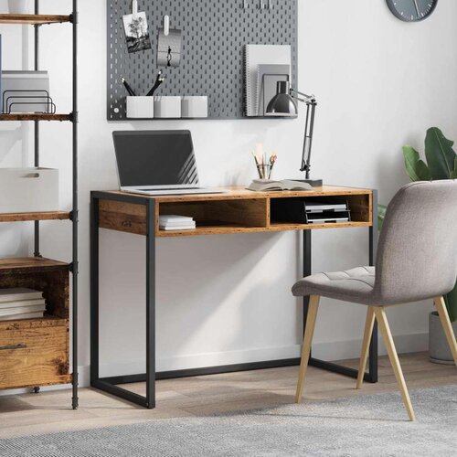  Stol s pohranom Staro drvo 100 x 50 x 75 cm Konstruirano drvo Cene