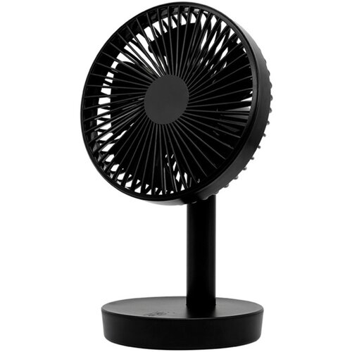 INF Polnilni namizni ventilator 4000mAh, 3 hitrosti, 150&deg; oscilacija Black, (5000310503) Cene