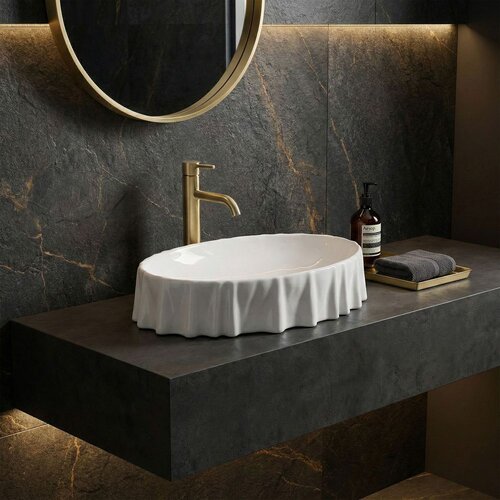 REA Bath Umivalnik na podstavku Aurelia Slike