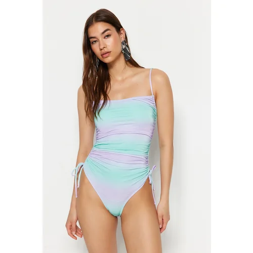 Trendyol Swimsuit - Multicolored - Color gradient