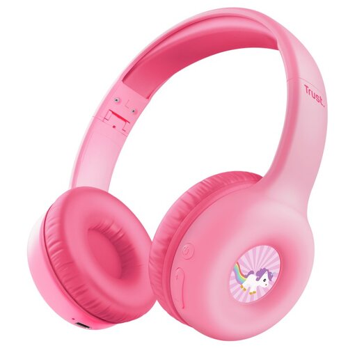 Trust Nouna Headset Wired & Wireless Head-band Calls /Music USB Type-C Bluetooth Pink Cijene