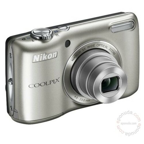 Nikon COOLPIX L28 silver digitalni fotoaparat Slike