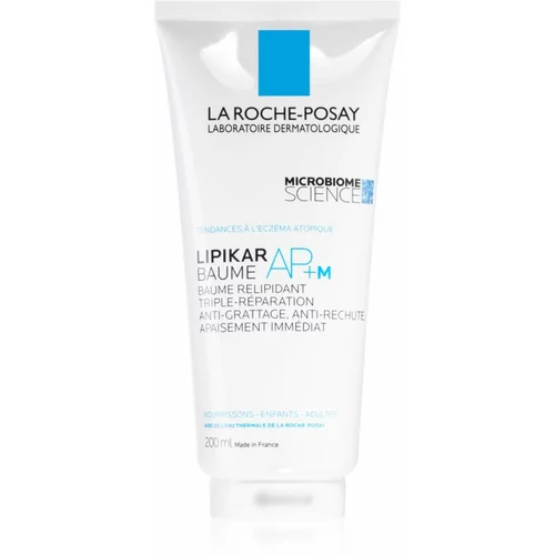 La Roche Posay Lipikar Baume AP+M balzam koji koži vraća lipide protiv iritacije i svrbeži kože 200 ml