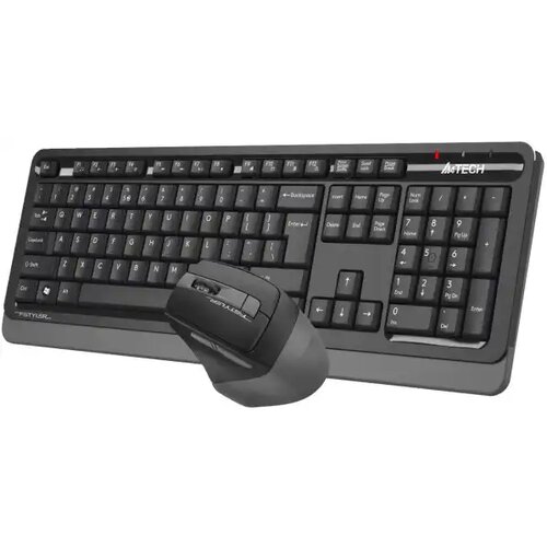 A4Tech Bezična tastatura + miš A4-FG1035 Fstyler YU Sivi Cene