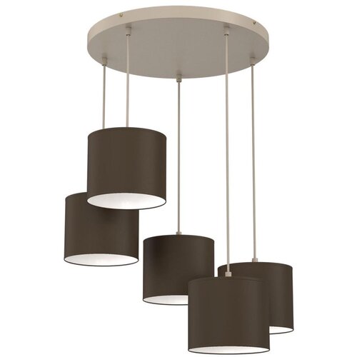  Plafonsko svetlo ARDEN 5xE27/15W/230V prečnik 44 cm bež/braon Cene