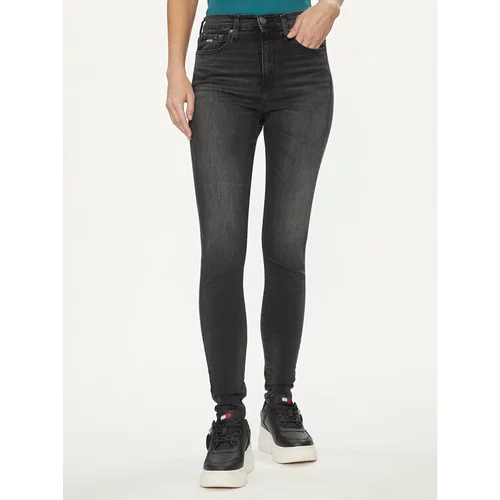 Tommy Jeans Jeans hlače Sylvia DW0DW17593 Črna Skinny Fit