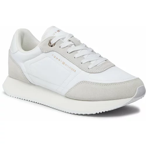 Tommy Hilfiger Superge Essential Runner FW0FW07681 White YBS