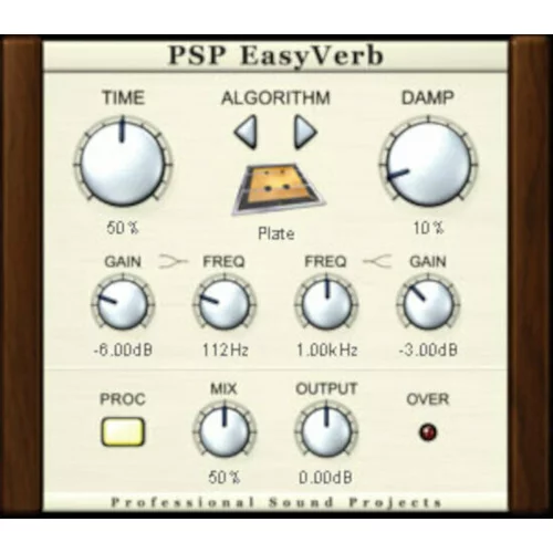 PSP AUDIOWARE EasyVerb (Digitalni izdelek)
