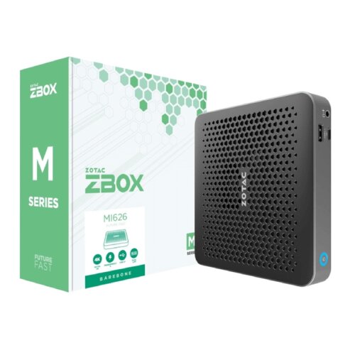 Zotac mini PC ZBOX edge MI626 Barebone Intel Core i3-1115G42 x DDR4Dual M2 SSDIntel UHD Slike