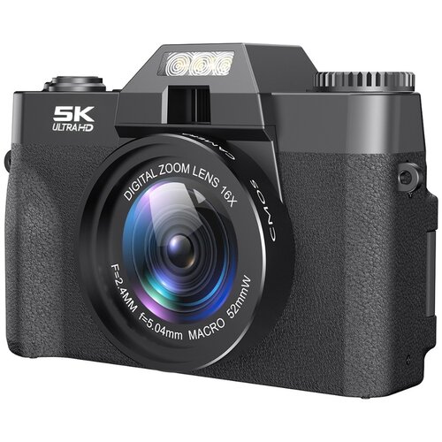 INF CDR10 digitalni fotoaparat 5K, 75MP, 52mm širok objektiv, 180° zaslon Black, (5000282813) Cene