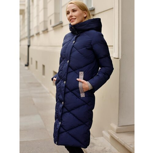 PERSO Woman&amp;#039;s Jacket BLH919064F Navy Blue Slike