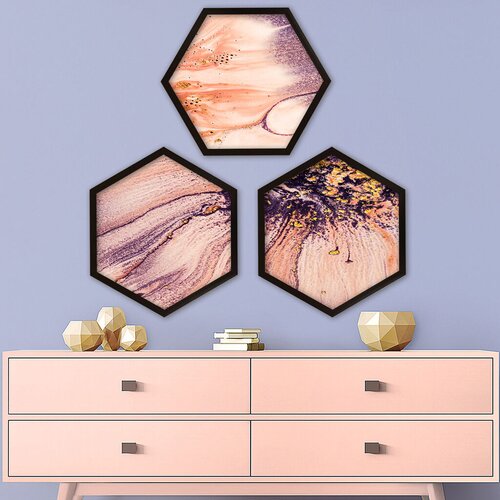 Wallity Uramljena slika 6GEN1121126660, 35x35 cm, 3 dela Cene