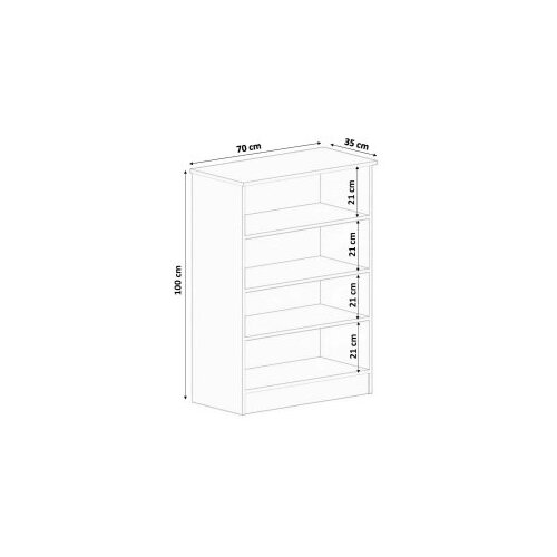 Hanah home ormar za cipele mat bla boja rb 086 Slike