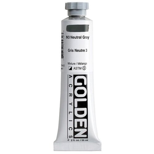  GOLDEN Heavi Bodi Akrilna boja 59 ml | 1443 neutral grey N3 Slike