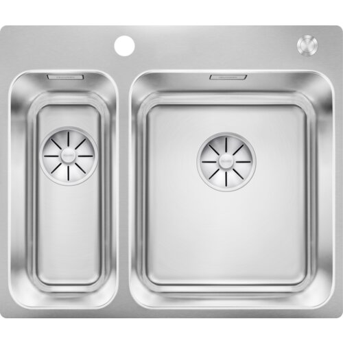 Blanco sudoper SOLIS 340/180-IF/A InFino INOX 18/10, GLAVNA KADICA DESNO, s dalj.upr. PushControl Cijene