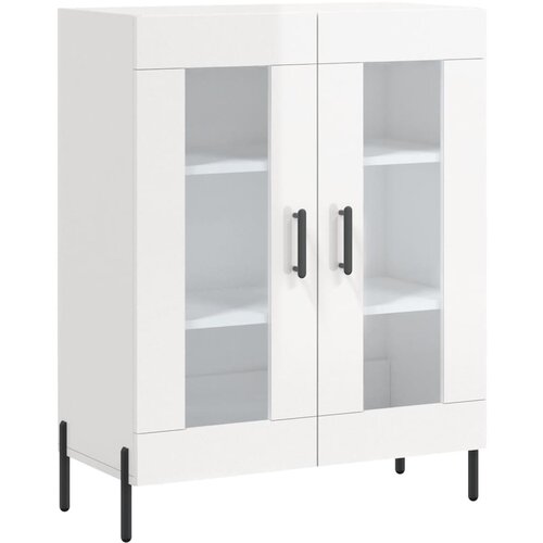 Maison Chic Komoda - Predalnik visok sijaj bela 69,5x34x90 cm inženirski les, (21719109) Slike