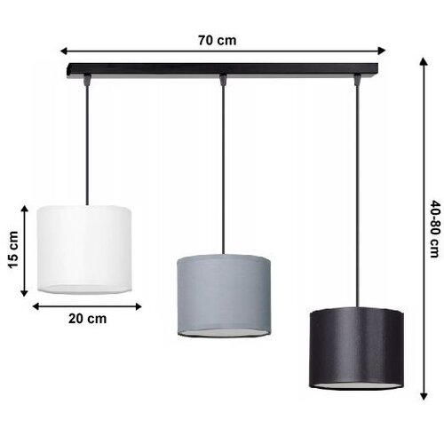  Luster na sajli TUZ 3xE27/60W/230V Slike