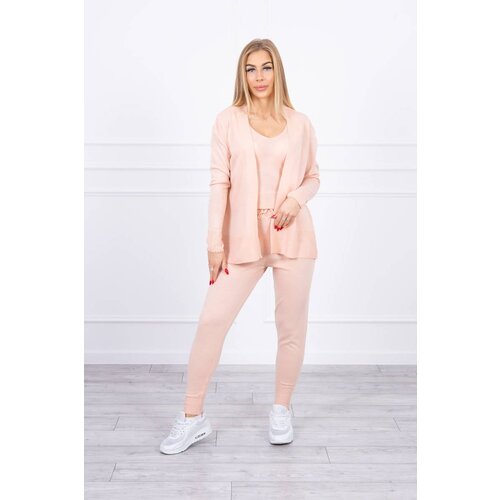 Kesi 3-piece set of sweaters powder pink Slike