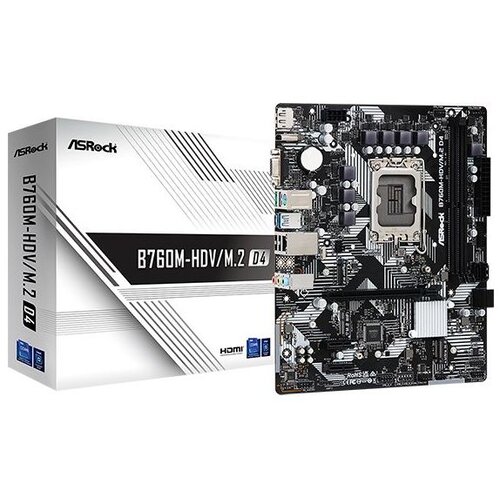 AsRock MB B760M-HDV/M.2B760, LGA1700, 2xDDR5,... Cijene