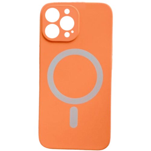  Silikonska futrola magnetic za iphone 14 pro, narandžasta Cene