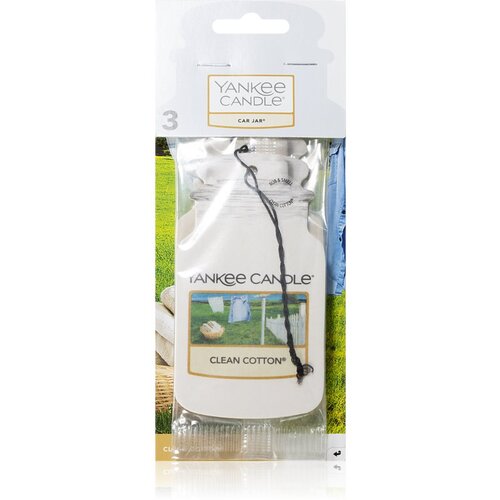 Yankee Candle Clean Cotton viseća mirisna oznaka 3 kom Cijene