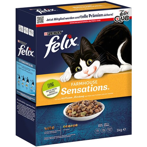 Felix Farmhouse Sensations s piletinom - 4 x 1 kg Slike