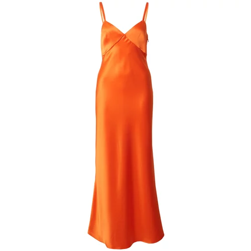 Polo Ralph Lauren Koktejl obleka oranžna