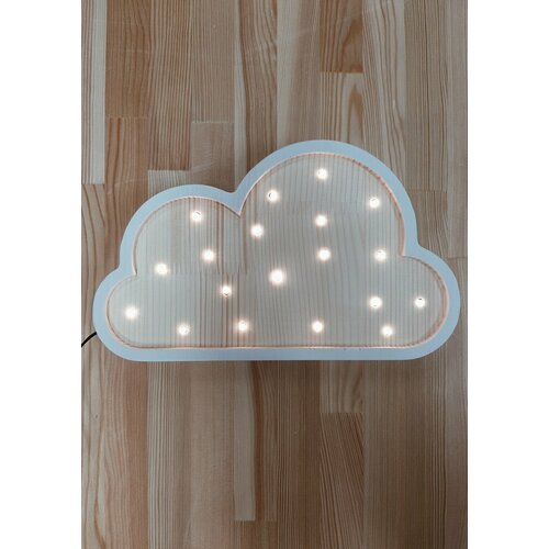 Twon drvena LED lampa Oblak DLL2 - OB Slike