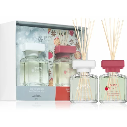 IPURO Essentials Snowflake & Berries poklon set 2x50 ml