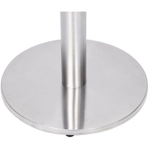  Noga bistro stola srebrna &amp;Oslash;45x72 cm nehrđajući čelik Slike
