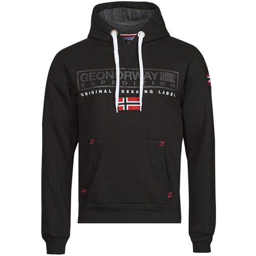 Geographical Norway Puloverji GASIC Črna Slike
