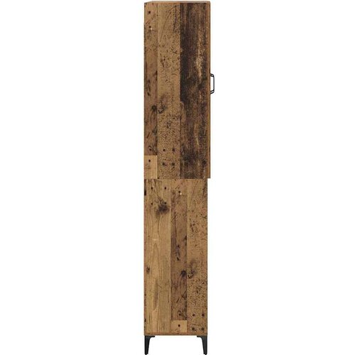  Highboard Staro drvo 69,5 x 34 x 180 cm Konstruirano drvo Slike