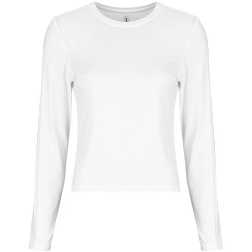 Only ONLBAMBOO L/S O-NECK TOP Bijela Slike