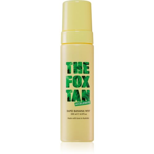 The Fox Tan Rapid Banana Whip pripravek za pospešitev in podaljšanje porjavelosti brez zaščitnega faktorja 200 ml Cene