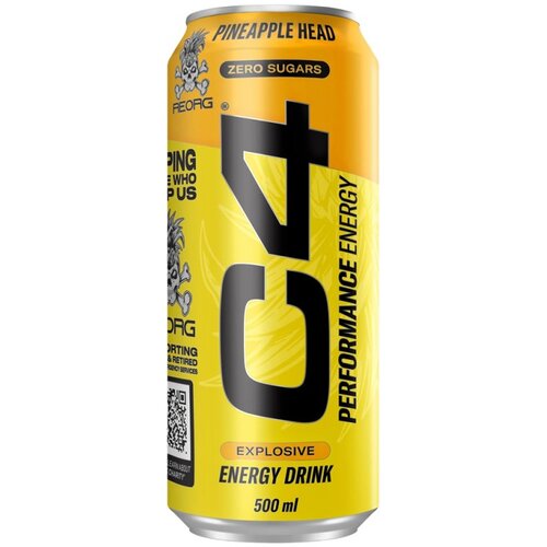 Cellucor C4 Energy Drink Pineapple Head Slike