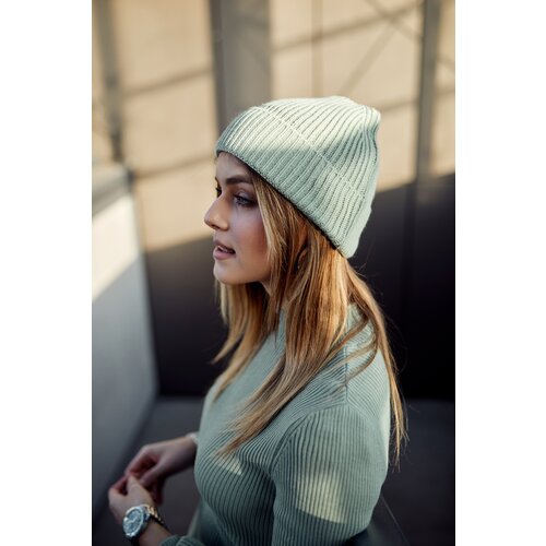 Fasardi Lady&amp;#039;s cap with turnout in olive green Slike