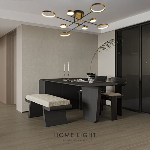 Vesta 489 luster 76W 3000K crna/mesing 111280 Slike