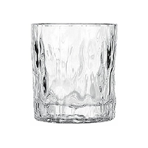 Staklena čaša za viski 6/1 280 ml reljefna KB054B Slike