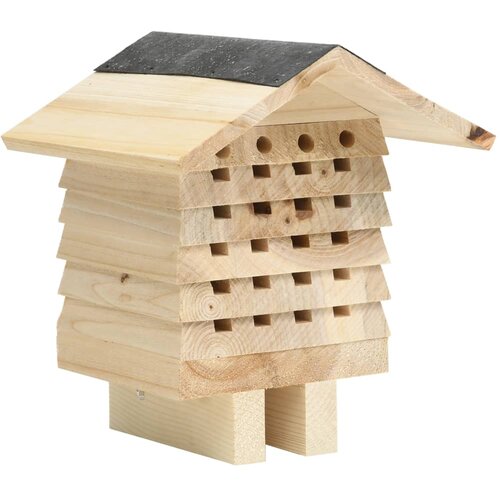 vidaXL 314814 Bee Hotel Solid Firwood 22x20x20 cm Cijene