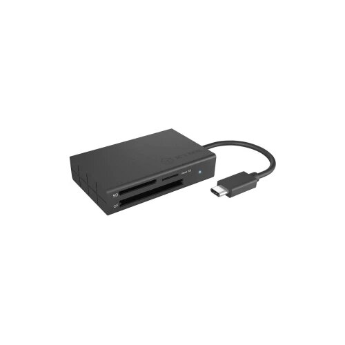 Icybox Vanjski čitač memorijskih kartica USB-C&trade; Antracitna boja Cijene