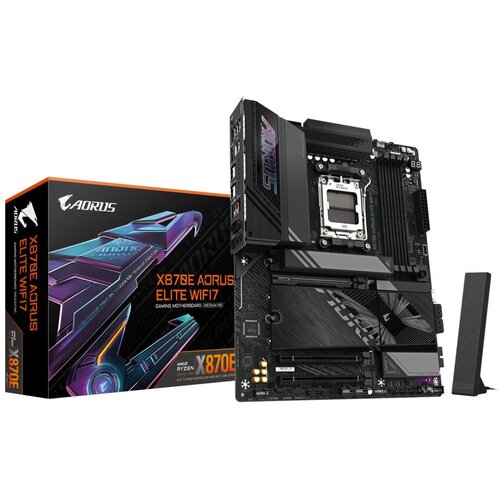 Gigabyte MB X870E Aorus EliteAM5, 4x DDR5, 4x M.2, 4xSATA2x HDMI, 2x DP, 12x USB, ATX Cijene