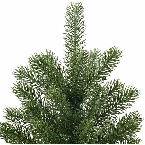  Umjetno božićno drvce s stalakom Zelena 180 cm PE i PVC Slike