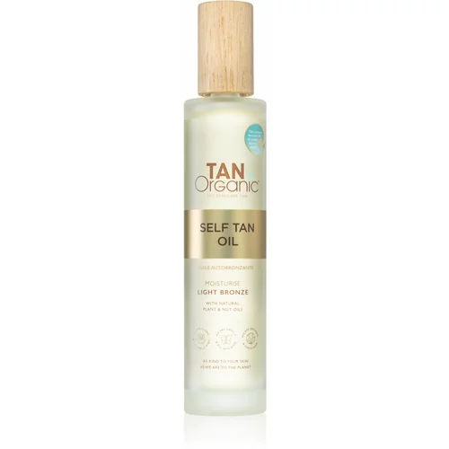 TanOrganic The Skincare Tan ulje za samotamnjenje nijansa Light Bronze 100 ml
